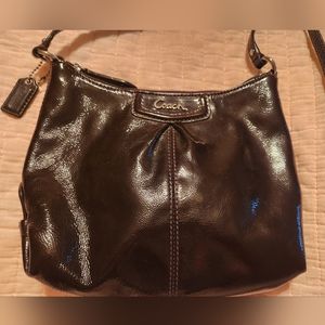 Coach patent leather crossbody